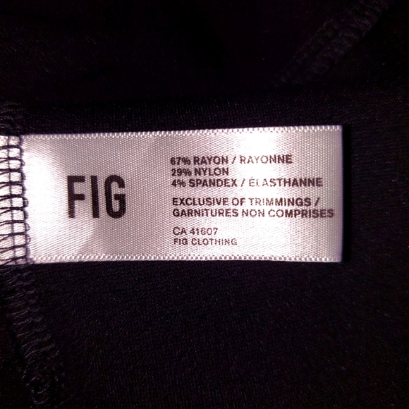 Fig black dress Size medium - Picture 5 of 10